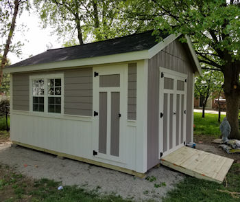 Amish A Frame Storage Shed